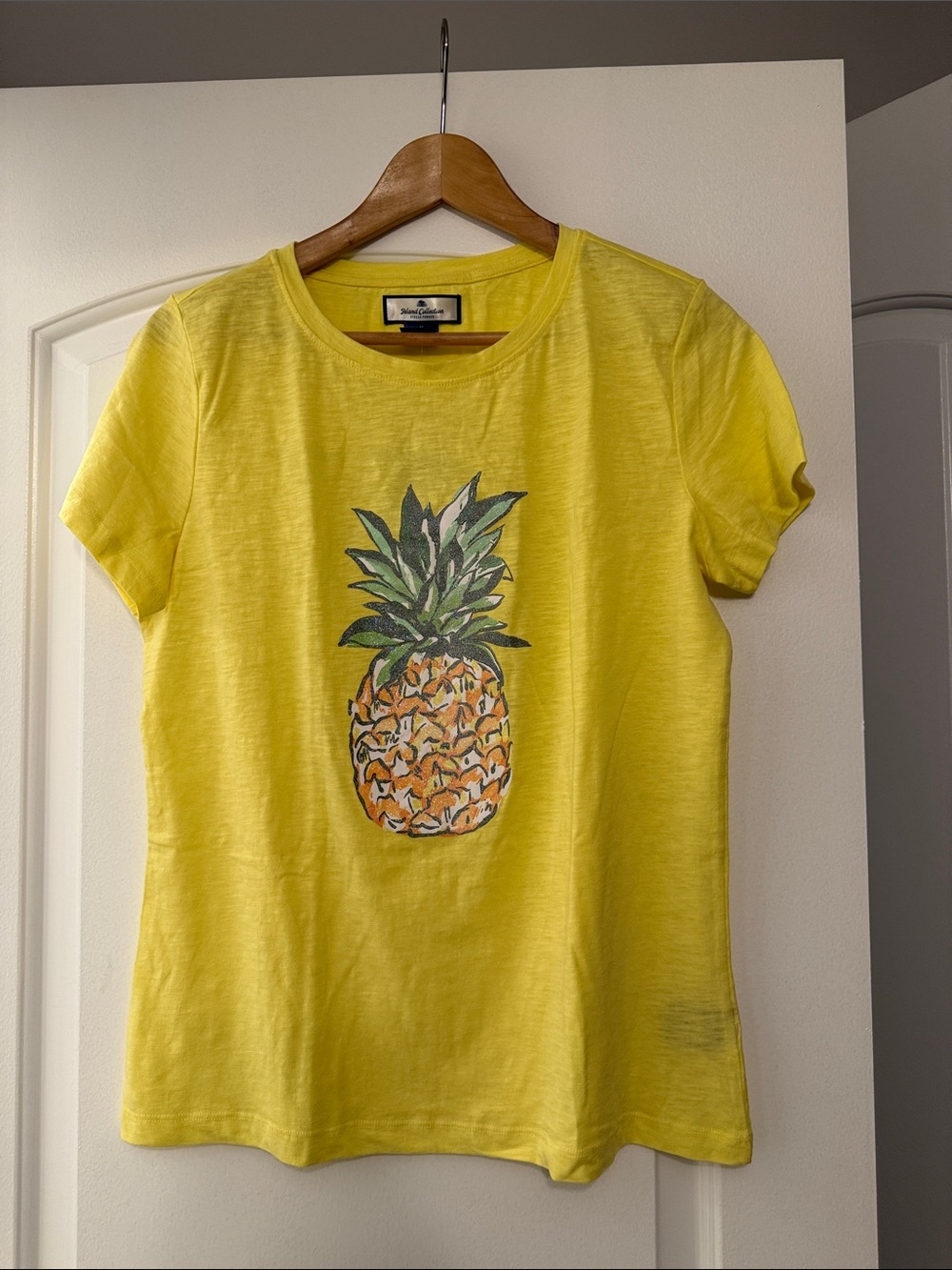 Yellow Pineapple Graphic Tee